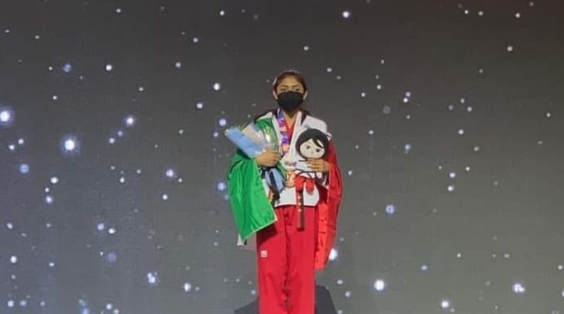 ‘El esfuerzo ha valido la pena’: Brisa, joven promesa siete veces campeona nacional de Taekwondo
